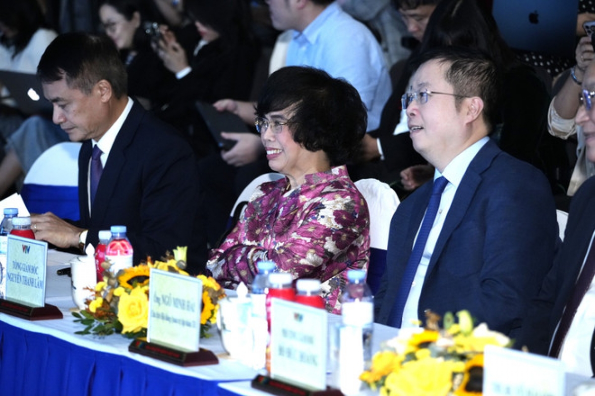 Bà Thái Hương, Nhà sáng lập và Chủ tịch Hội đồng Chiến lược Tập đoàn TH. (Ảnh: TTXVN)