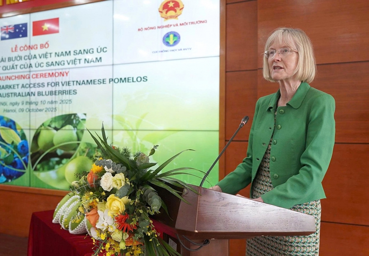 Đại sứ đặc mệnh toàn quyền Australia tại Việt Nam, bà Gillian Bird