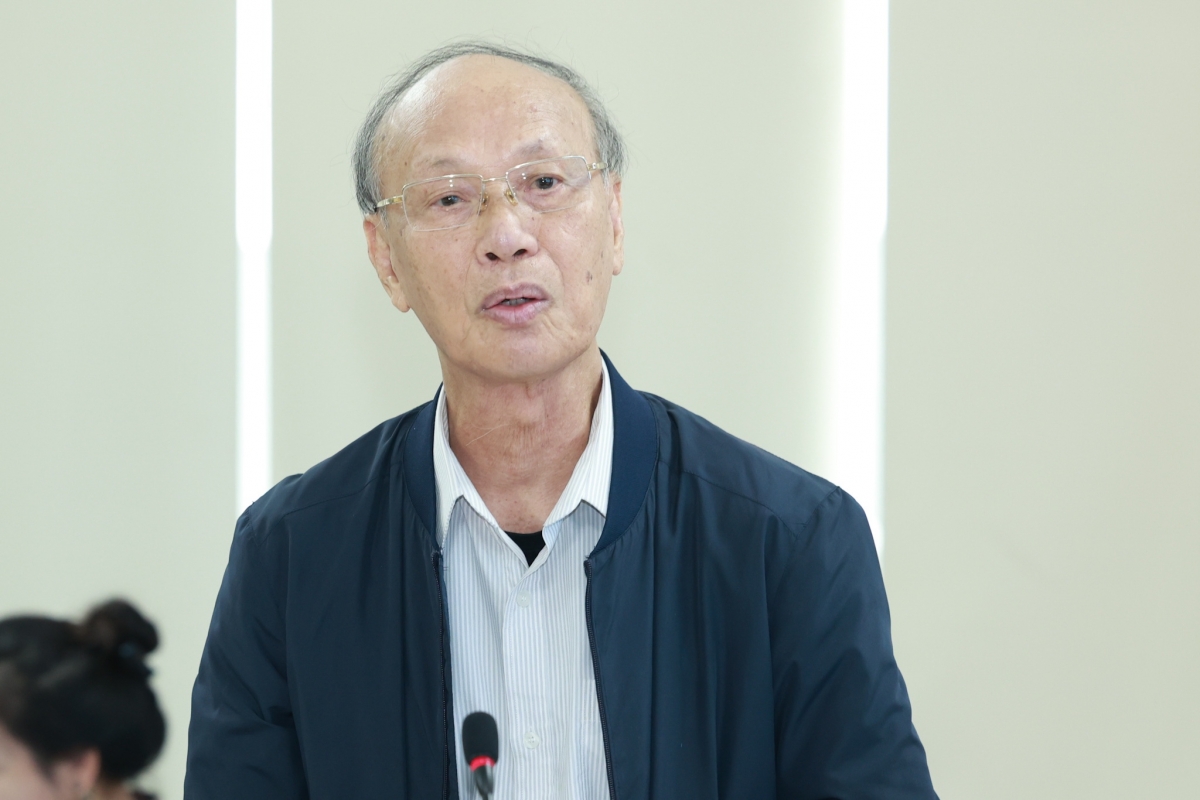 GS.TS Trần Ngọc Đường, Nguyên Phó Chủ nhiệm Văn phòng Quốc hội, Chủ nhiệm Hội đồng tư vấn về dân chủ và pháp luật, Uỷ ban Trung ương Mặt trận Tổ quốc Việt Nam (Ảnh: Hải Nguyễn)