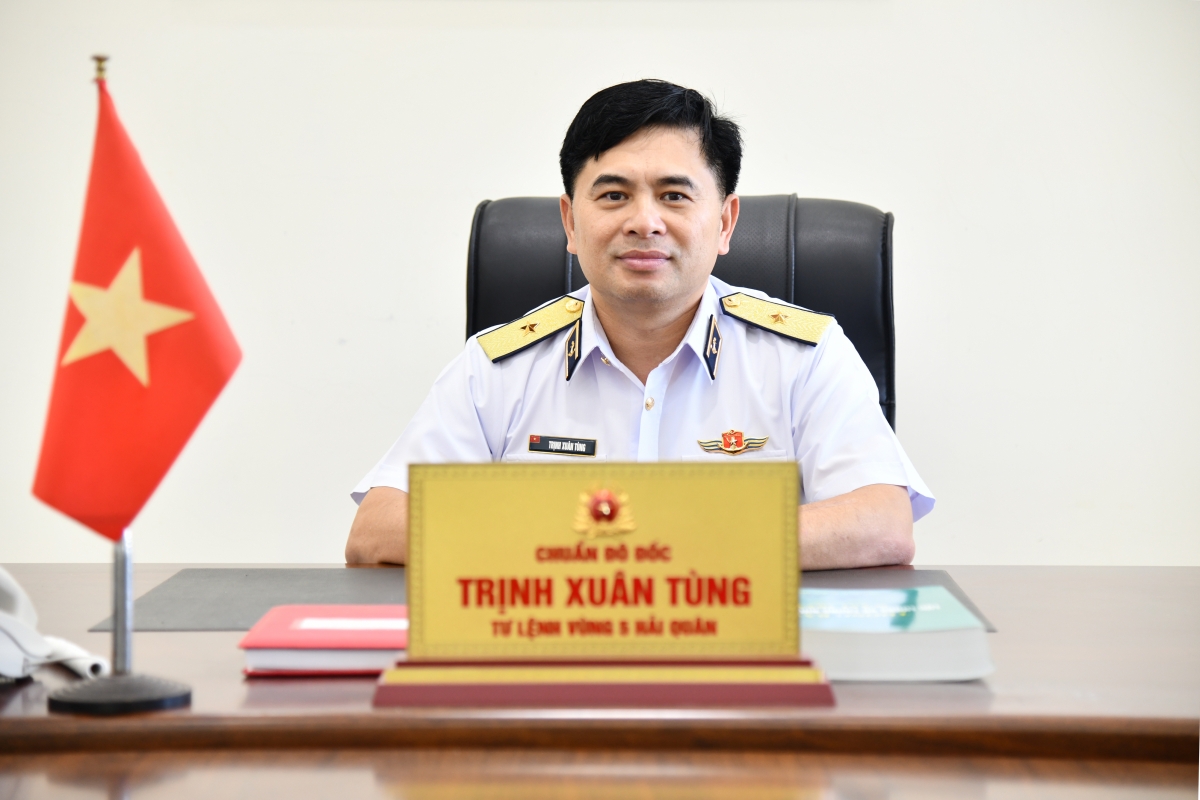 Chuẩn đô đốc Trịnh Xuân Tùng, Tư lệnh Vùng 5 Hải quân