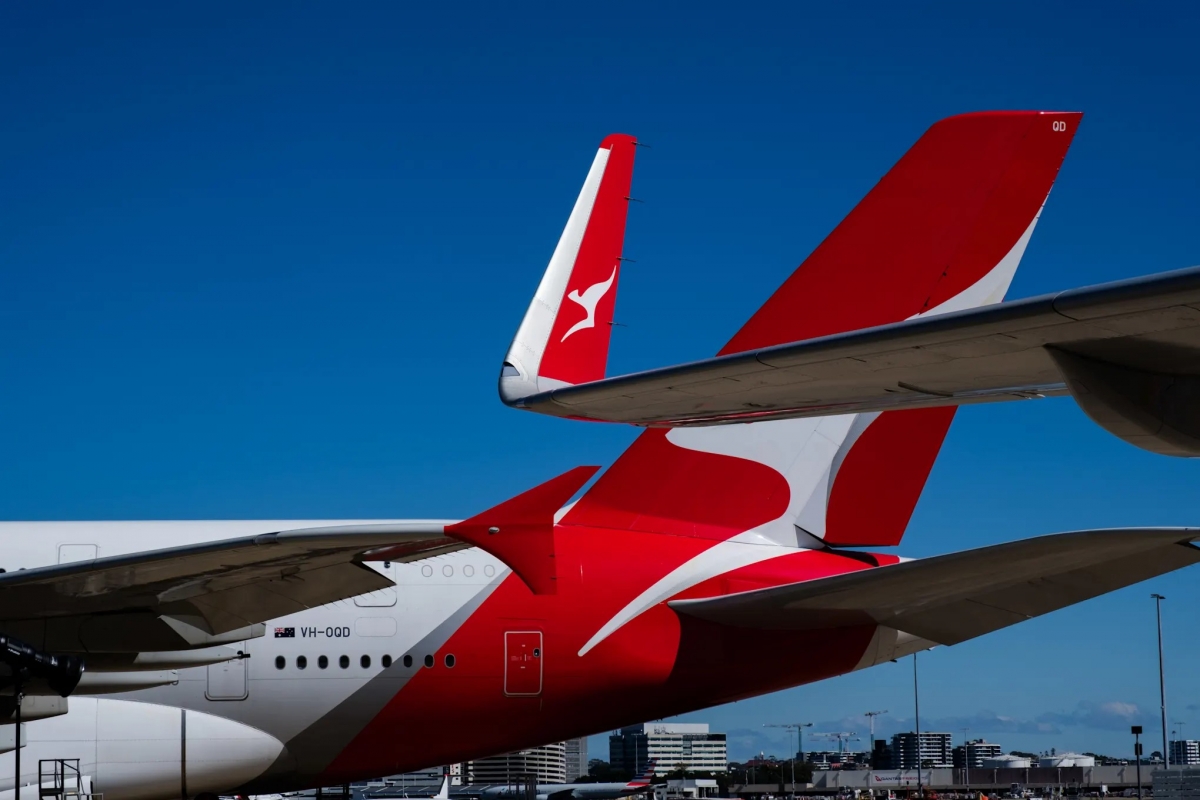 Hãng hàng không Qantas của Australia đang là một trong 40 công ty lớn của thế giới bị tin tặc đòi tiền chuộc. Nguồn: Oscar Colman.