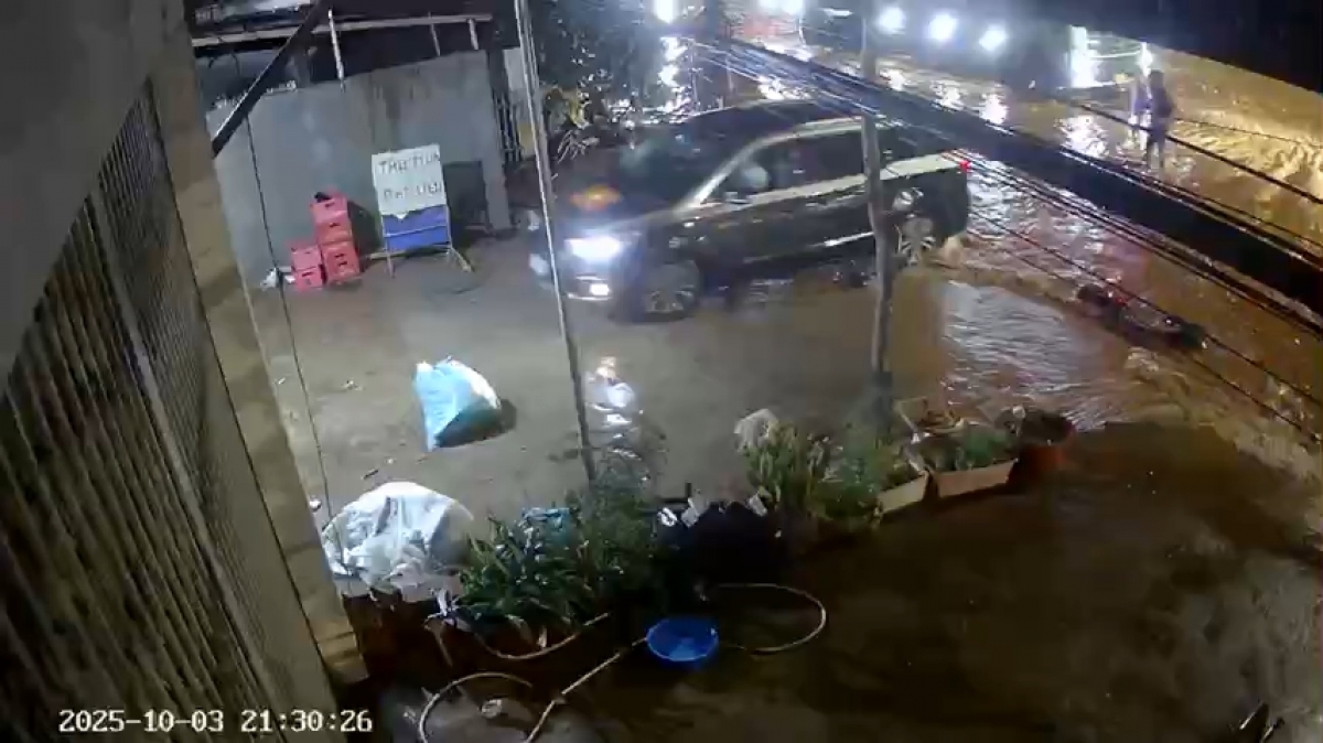 Hiện trường vụ việc nơi ông Toàn bị xe tông dẫn tới tử vong.