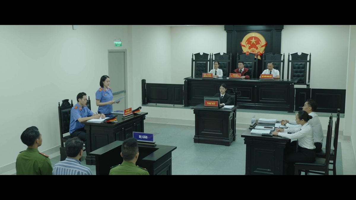 Hình ảnh trong phim "Lằn ranh"