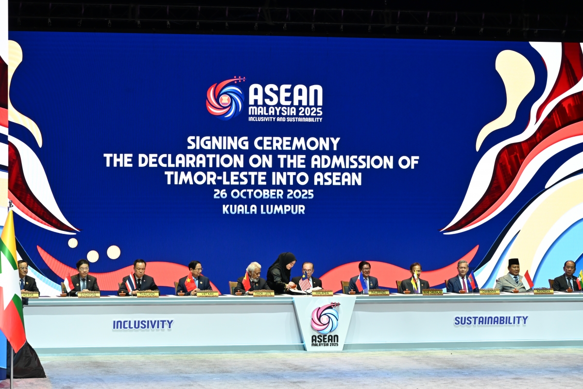 Lễ ký Tuyên bố kết nạp Timor Leste vào khối ASEAN