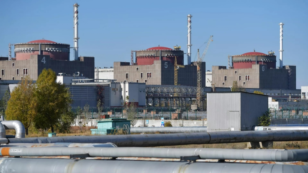 Các tổ máy phát điện của Nhà máy điện hạt nhân Zaporizhzhia- Ảnh:Ria Novosti