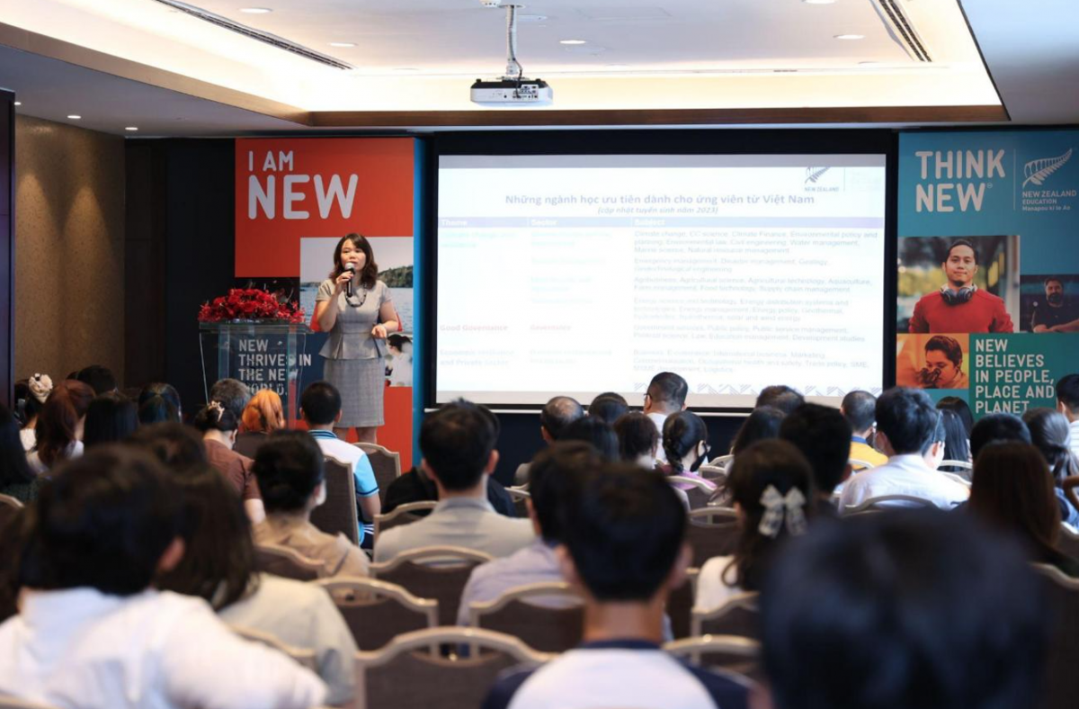 Tại sự kiện, người học sẽ được cung cấp thông tin chi tiết để khám phá học bổng chính phủ New Zealand ở tất cả các bậc học