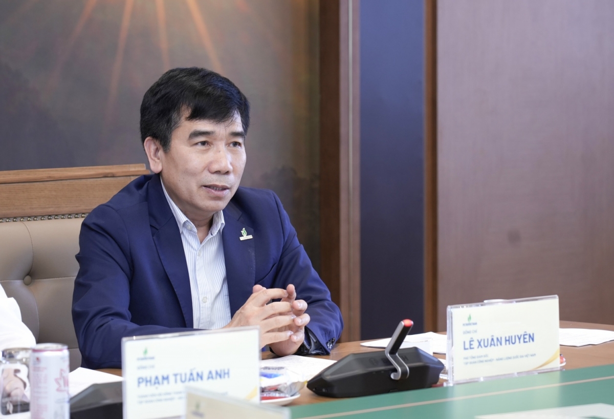 Ông Lê Xuân Huyên - Phó Tổng Giám đốc Petrovietnam, Phó Trưởng Ban Chỉ đạo nhấn mạnh cần tăng cường mở rộng hợp tác dài hạn, nhất là trong đầu tư (ảnh Petrovietnam)