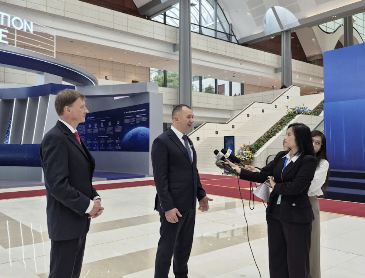 Bộ trưởng Bộ Nội vụ Belarus Kubrakov Vladimirovich khẳng định Việt Nam thể hiện tiếng nói mạnh mẽ với Lễ ký Công ước của Liên hợp quốc về chống tội phạm mạng