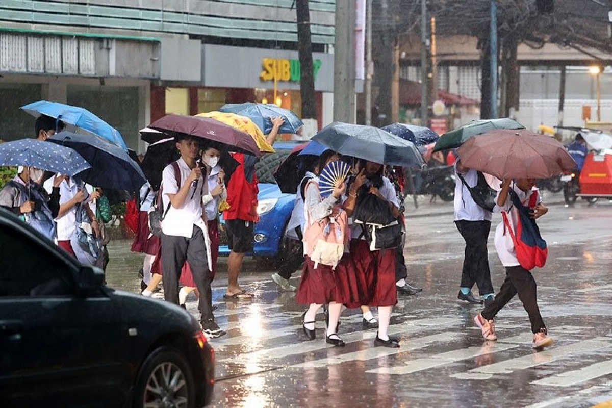 Một số khu vực sẽ đóng cửa trường học trong hôm nay do tác động của bão Matmo- Ảnh Philstar