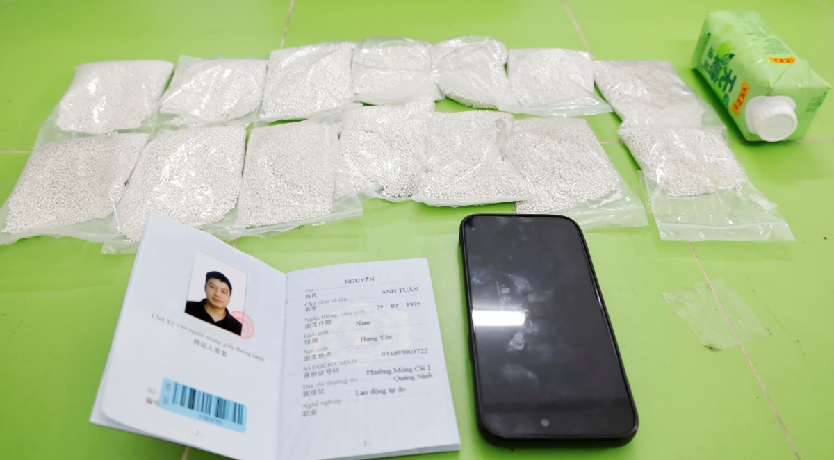 Tang vật vụ việc.