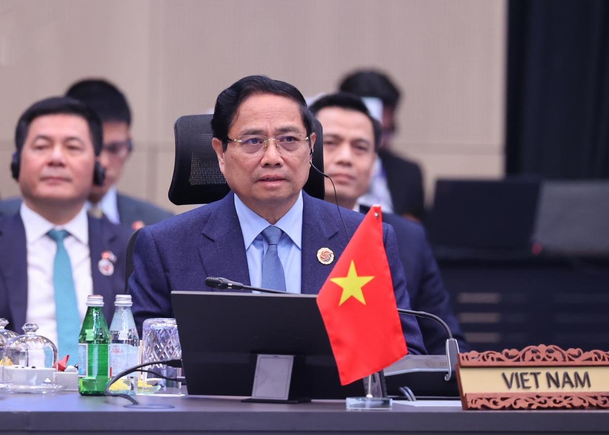 Thủ tướng Phạm Minh Chính cùng Lãnh đạo các nước ASEAN, Trung Quốc, Nhật Bản và Hàn Quốc đã tham dự Hội nghị Cấp cao ASEAN+3 lần thứ 28.