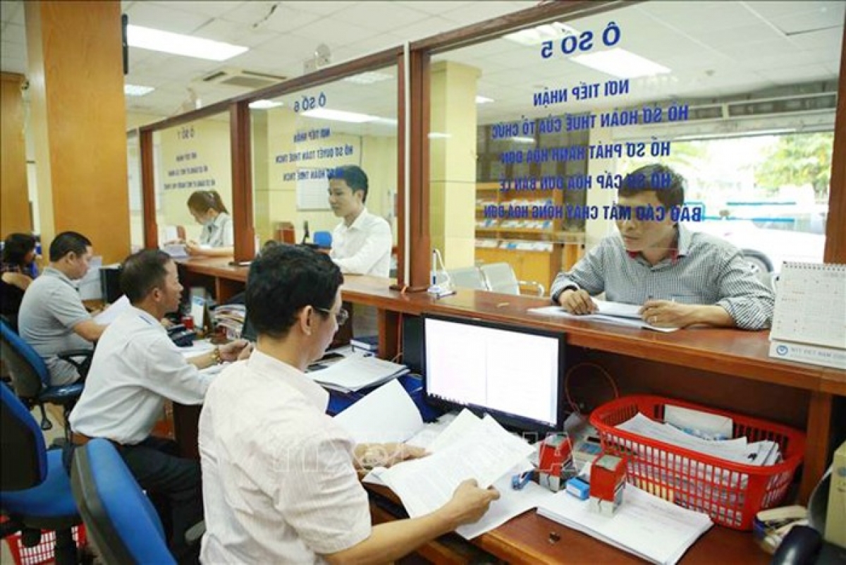 Hoạt động tại Cục Thuế Hà Nội. Ảnh minh họa