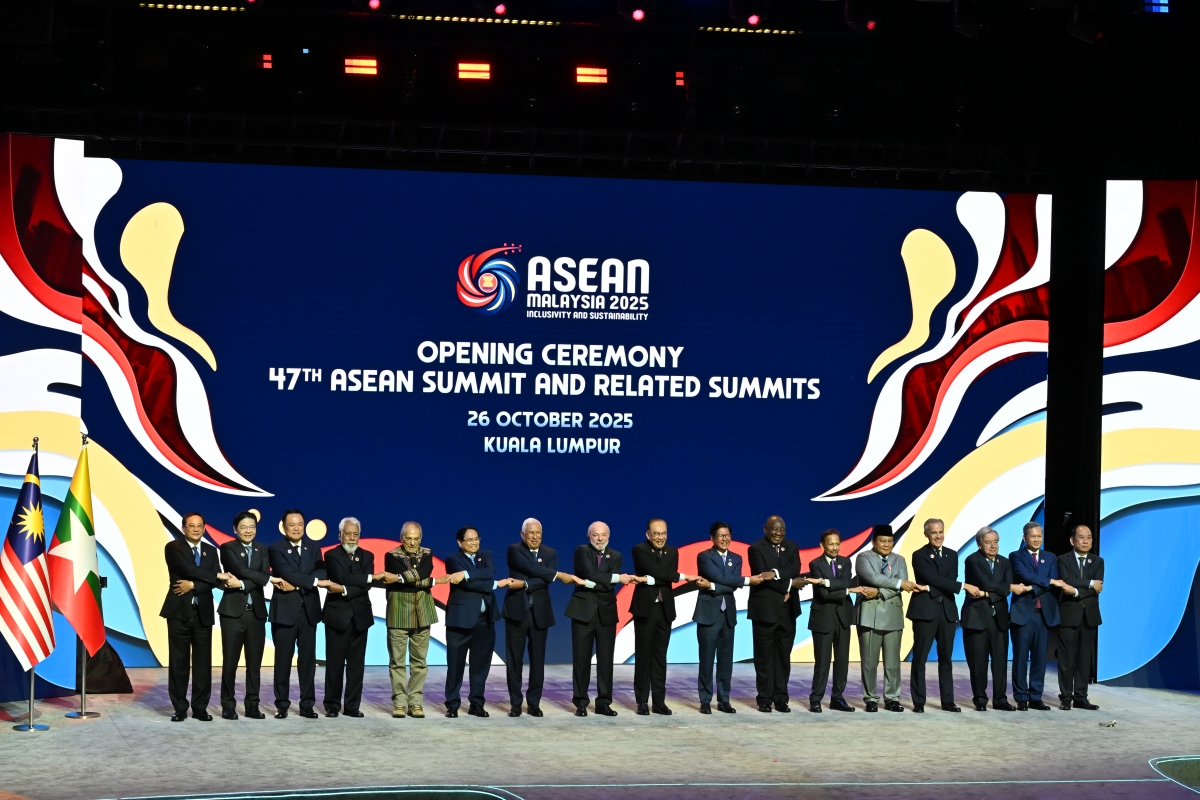 Thủ tướng Phạm Minh Chính cùng lãnh đạo các nước ASEAN và Timor Leste dự lễ khai mạc Hội nghị Cấp cao ASEAN lần thứ 47 và các cấp cao liên quan
