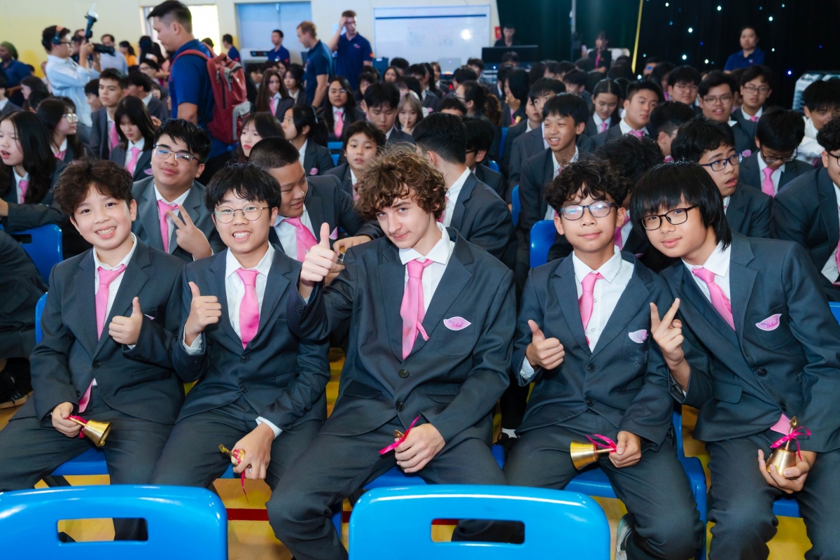 Sự năng động, tự tin luôn có ở học sinh TH School