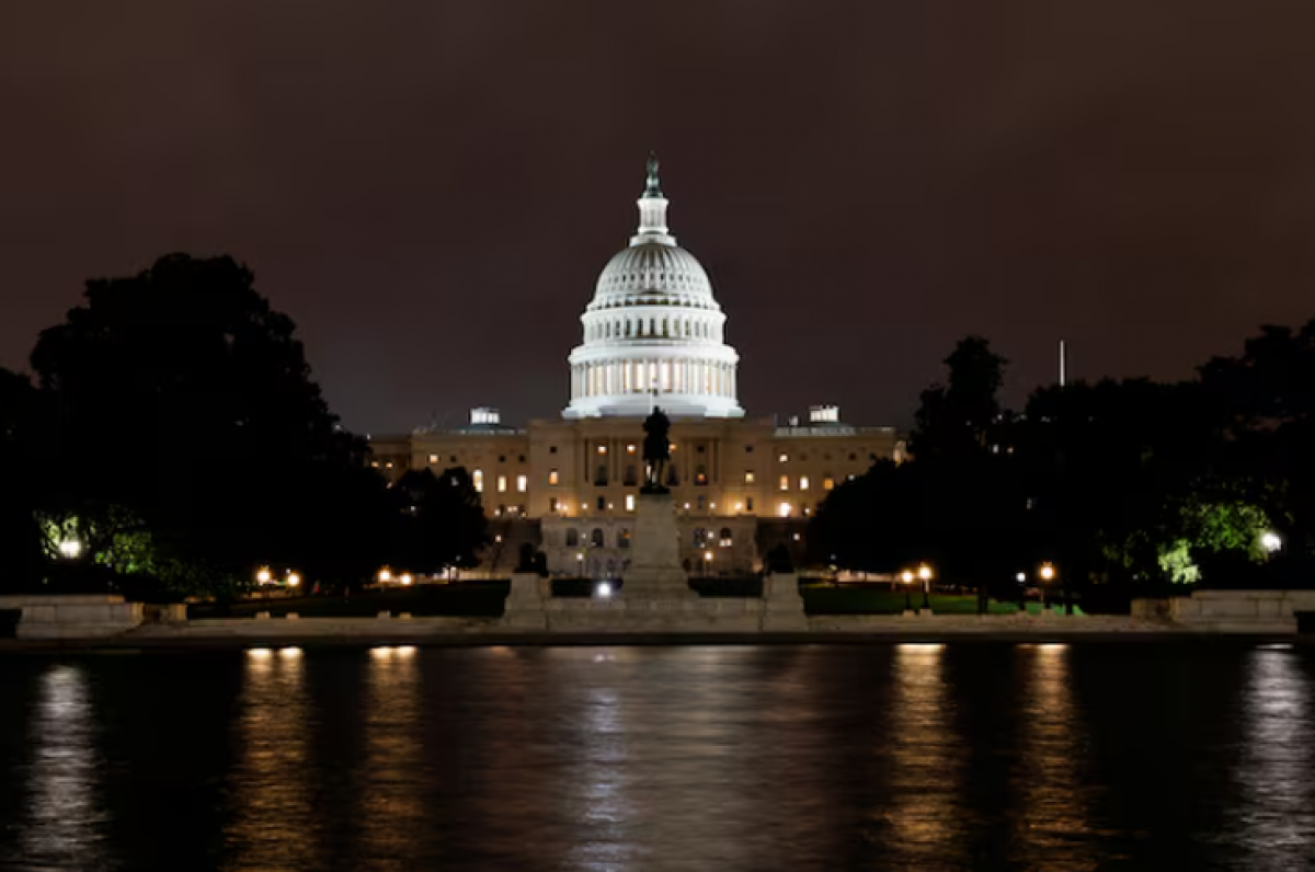 Tòa nhà Quốc hội Mỹ ở Washington - Ảnh: REUTERS