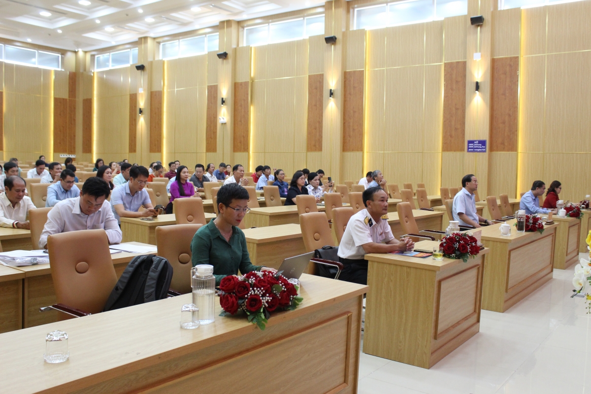 Quang cảnh buổi tuyên truyền