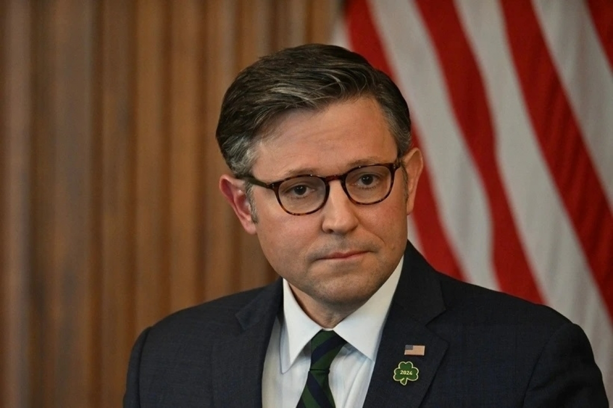 Chủ tịch Hạ viện Đảng Cộng hòa Mỹ - Mike Johnson. (Ảnh: Reuters)