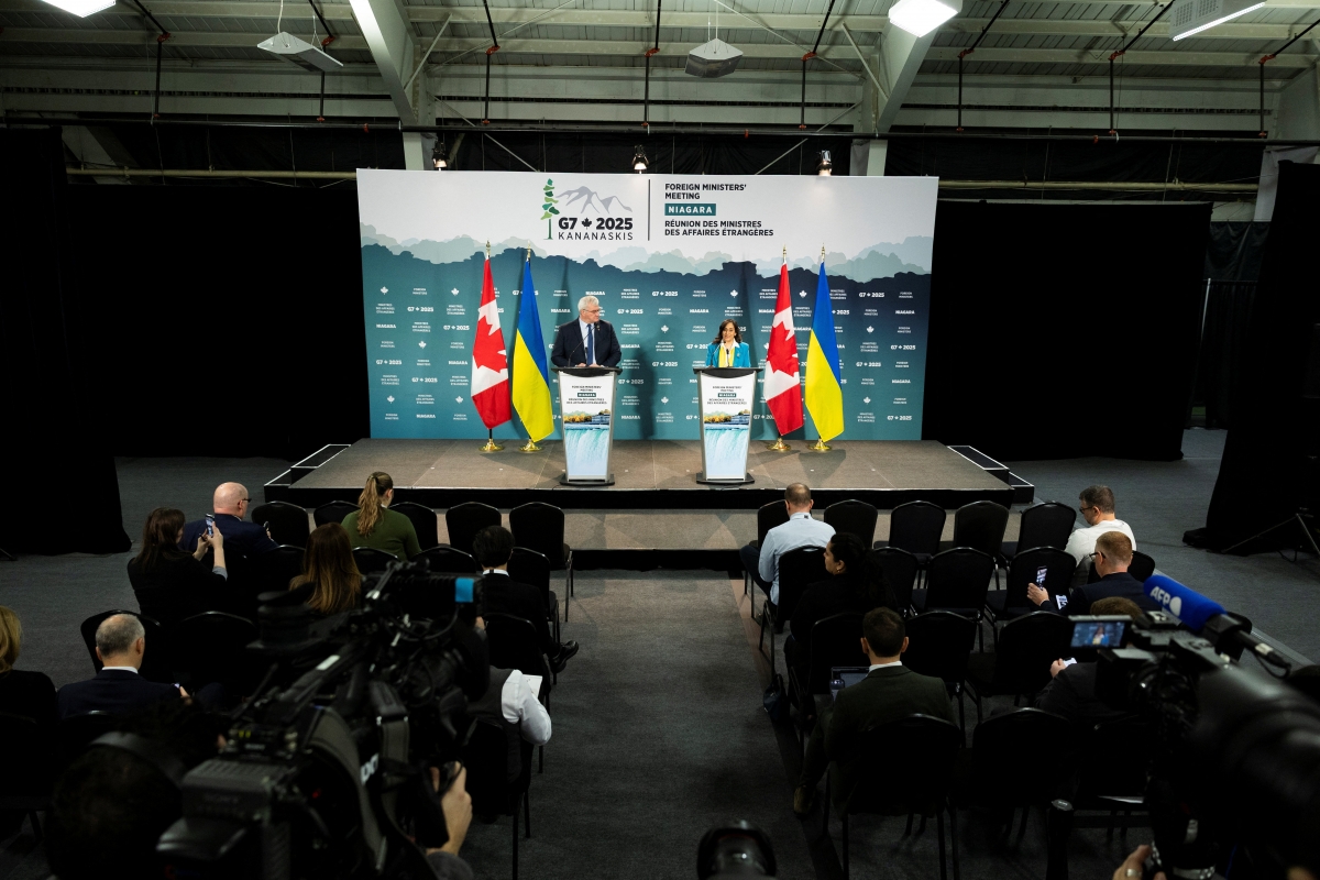 Hội nghị Ngoại trưởng G7 tại Canada (ảnh: Reuters)