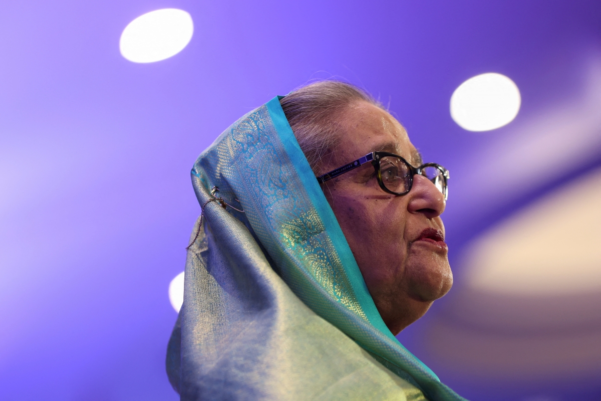 Cựu Thủ tướng Bangladesh Sheikh Hasina  (Ảnh: Reuters)