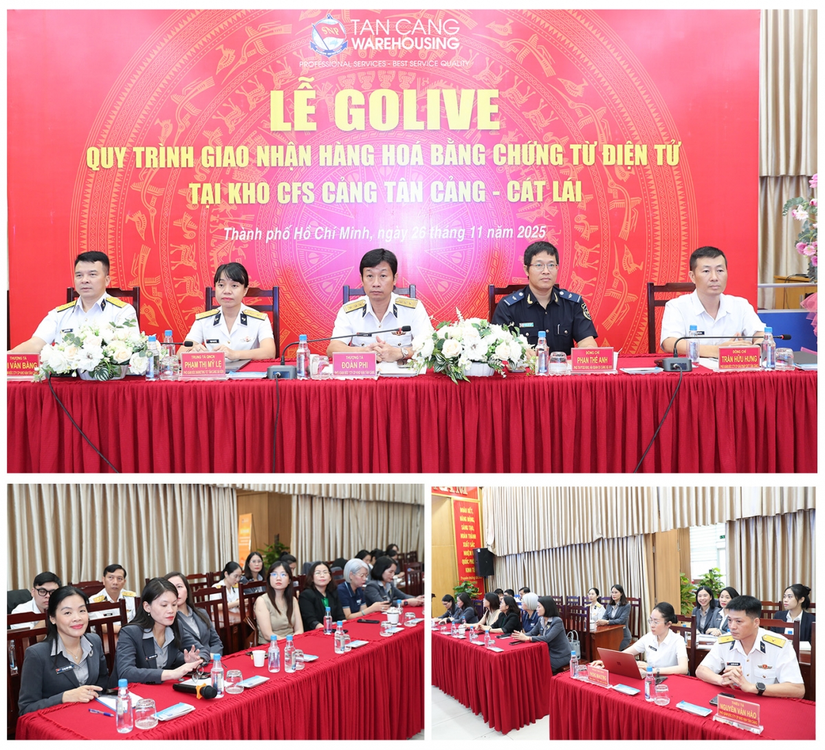 Các đại biểu dự lễ