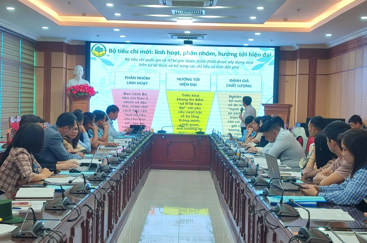 Chi cục Kinh tế hợp tác và Phát triển Nông thôn tỉnh Quảng Ninh tập huấn cho các Bí thư, khu trưởng các xã về mục tiêu, chiến lược xây dựng NTM mới giai đoạn 2026 -2030