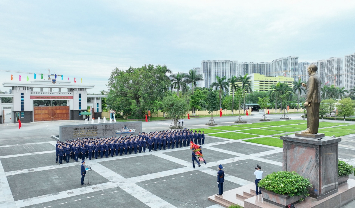 Quang cảnh buổi lễ.
