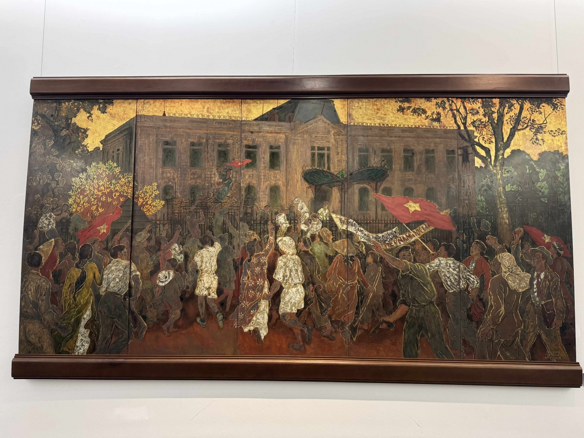 Các tác phẩm trưng bày tại triển lãm đều thể hiện rõ phong cách cũng như tư tưởng chủ đạo trong các giai đoạn này