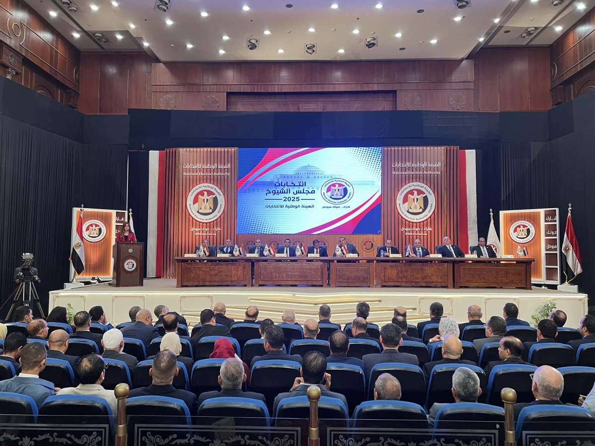 Họp báo về Bầu cử Thượng viện Ai Cập