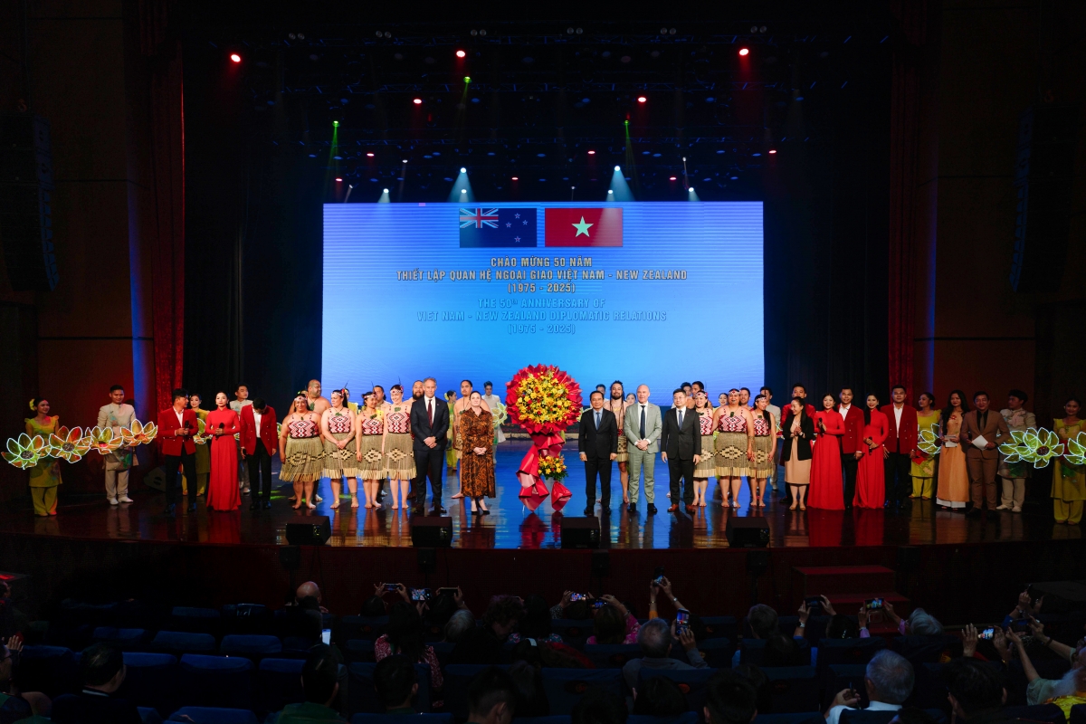 Lễ kỷ niệm 50 năm quan hệ ngoại giao New Zealand-Việt Nam tại TP.Hồ Chí Minh