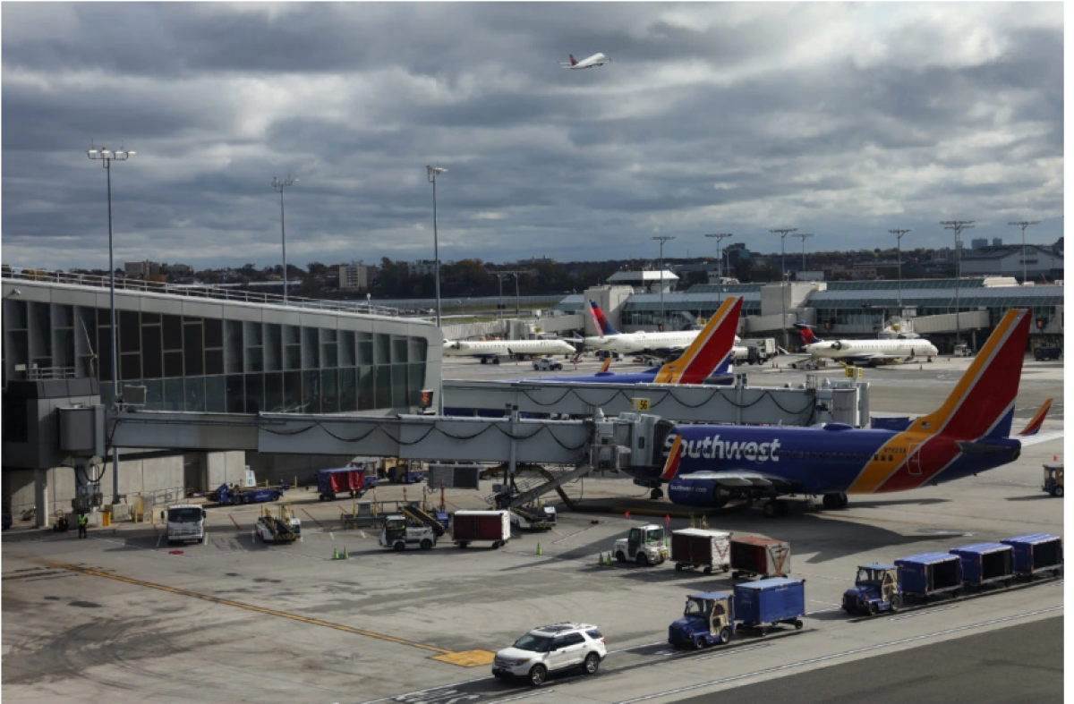 Sân bay LaGuardia ở New York, ngày 28/10/2025. Ảnh: Reuters