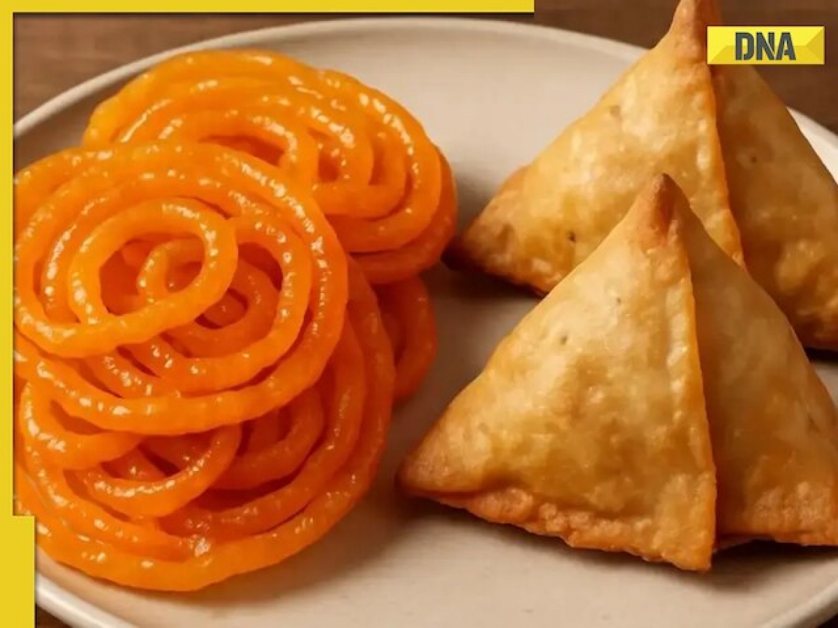 Bánh samosa và jalebi phổ biến trên khắp Ấn Độ. Ảnh: DNA