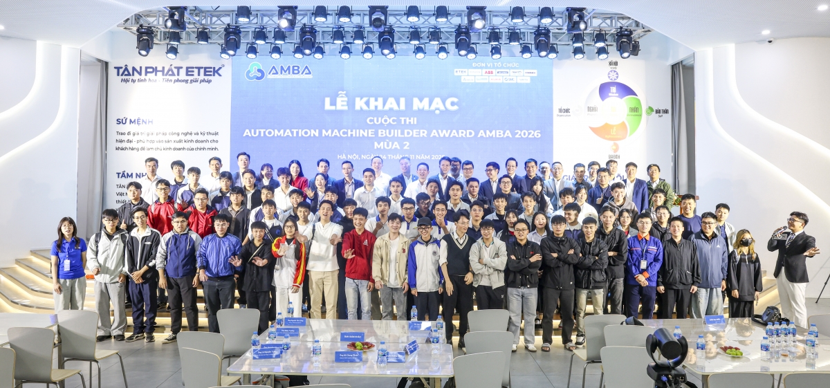 AMBA 2026 chính thức khai mạc thu hút hơn 300 sinh viên khối ngành kỹ thuật tham gia tranh tài
