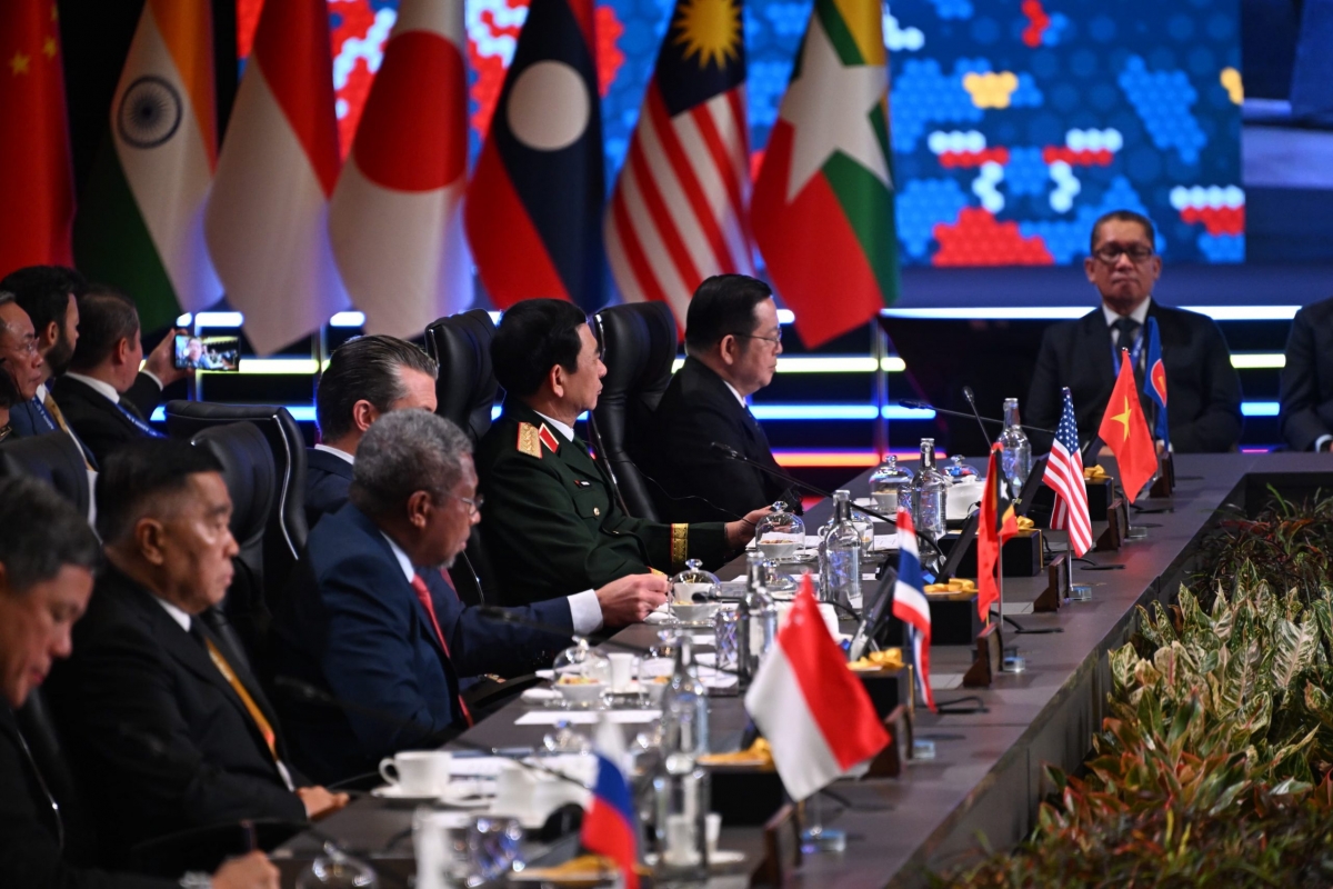 Ảnh Hội nghị Bộ trưởng Quốc phòng ASEAN mở rộng lần thứ 12 ngày 1.11 tại Malaysia - Nguồn Hiệp hội ASEAN