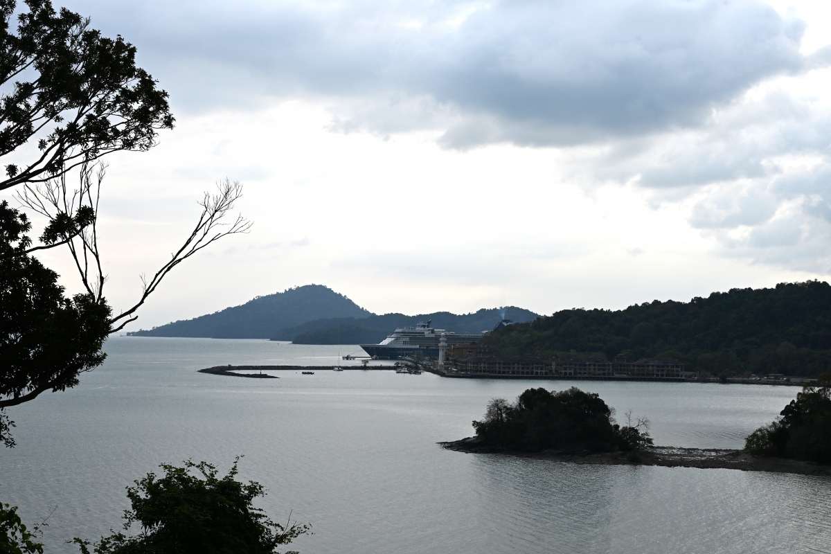 Cảng biển trên đảo Langkawi, Malaysia. Ảnh: Ngọc Diệp/VOV Thái Lan