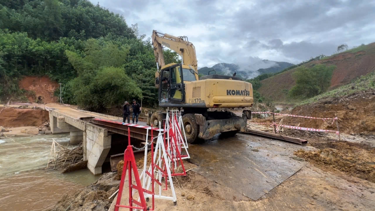 Cầu Nước Bao, xã Sơn Hà, tỉnh Quảng Ngãi.