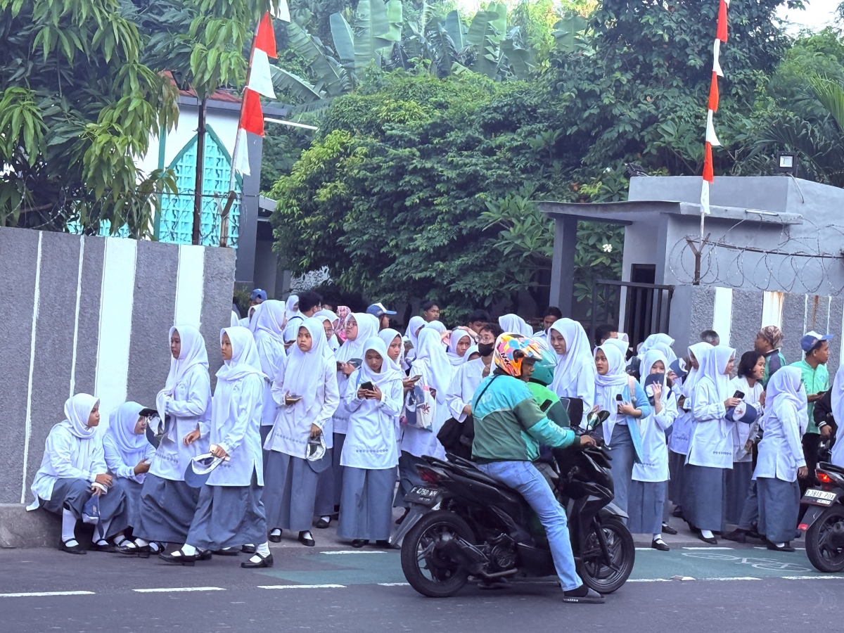 Chính quyền thành phố Jakarta yêu cầu đánh giá mức độ an toàn trong trường học sau vụ việc- Ảnh VOV