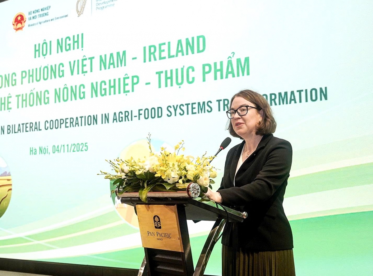Đại sứ  Ireland  tại Việt Nam đảm bảo nguồn cung lương thực - thực phẩm bền vững cho toàn cầu