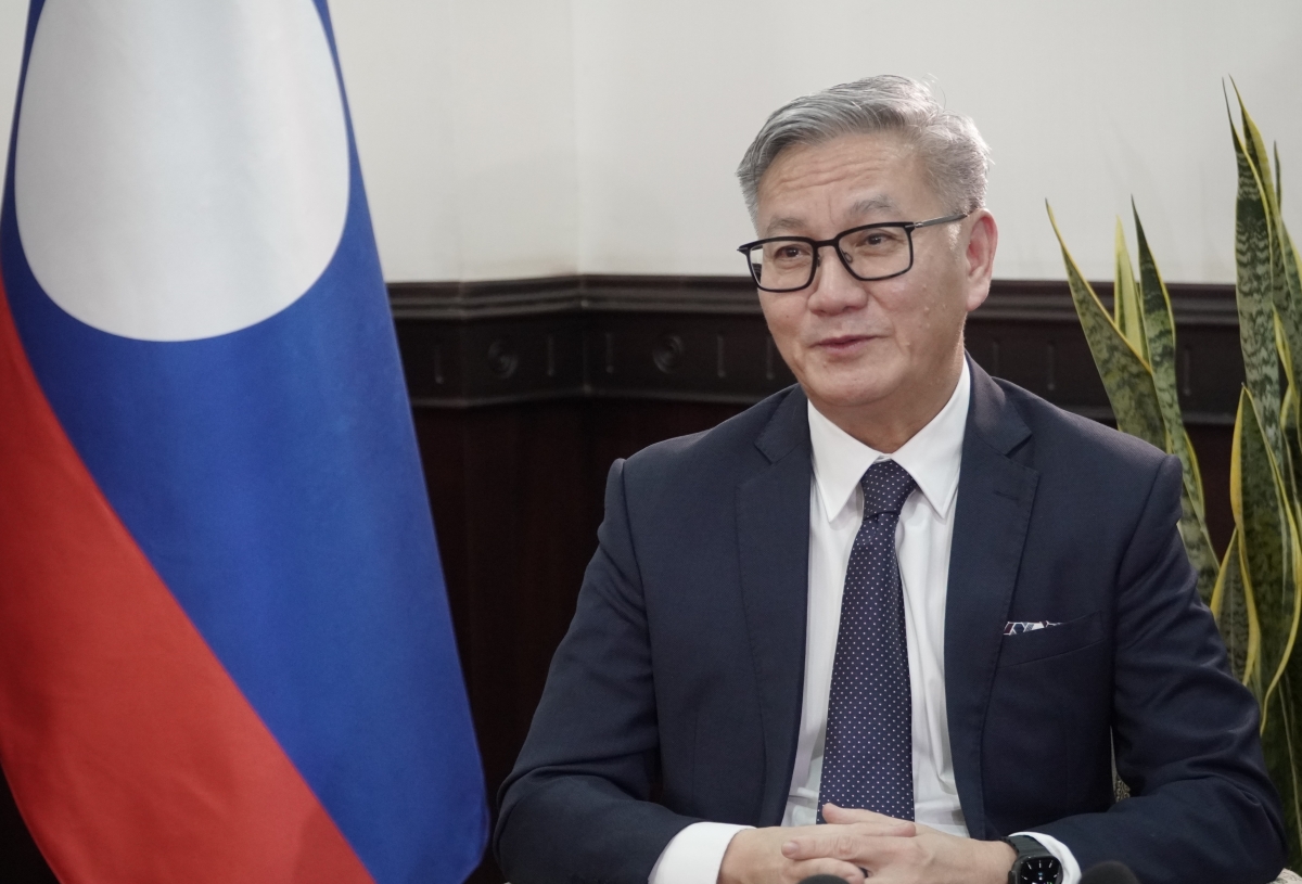 Bộ trưởng Ngoại giao Lào Thongsavanh Phomvihane.