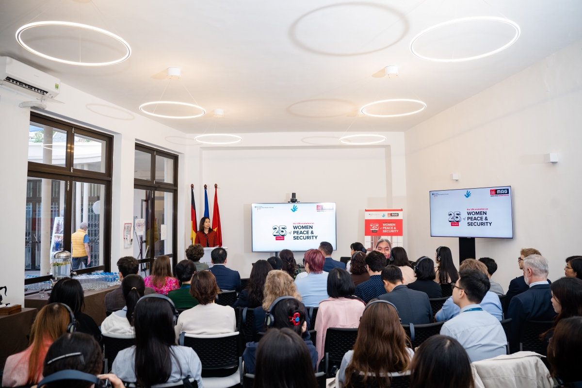 Bà Pauline Tamesis, Điều phối viên Thường trú của Liên Hợp Quốc, nhấn mạnh Liên Hợp Quốc sẽ tiếp tục sát cánh cùng Việt Nam