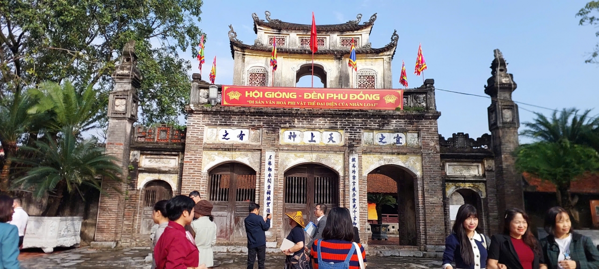 Hội Gióng đền Phù Đổng đã được UNESCO vinh danh là Di sản văn hóa phi vật thể đại diện của nhân loại