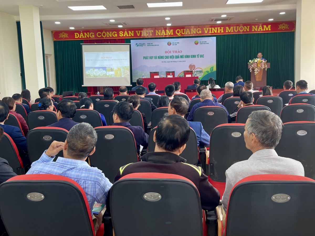 Hội thảo có sự tham gia của nhiều đại biểu đến từ các địa phương