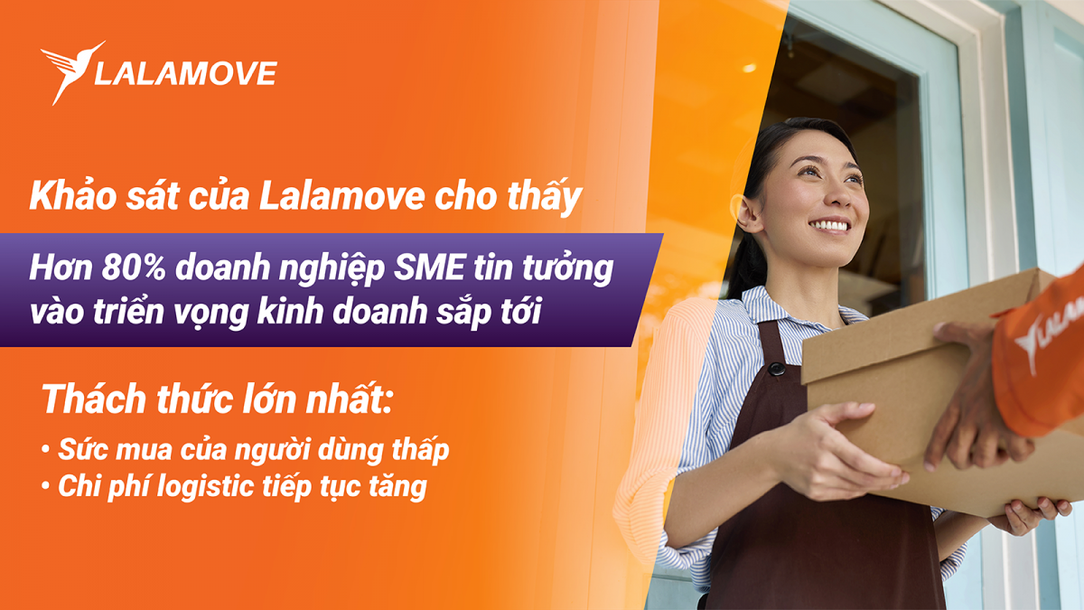 Khảo sát doanh nghiêp SME của Lalamove.