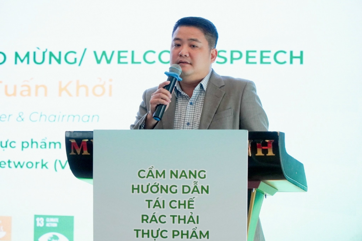 Ông Nguyễn Tuấn Khởi, Chủ tịch Sáng lập Mạng lưới Ngân hàng Thực phẩm Việt Nam.