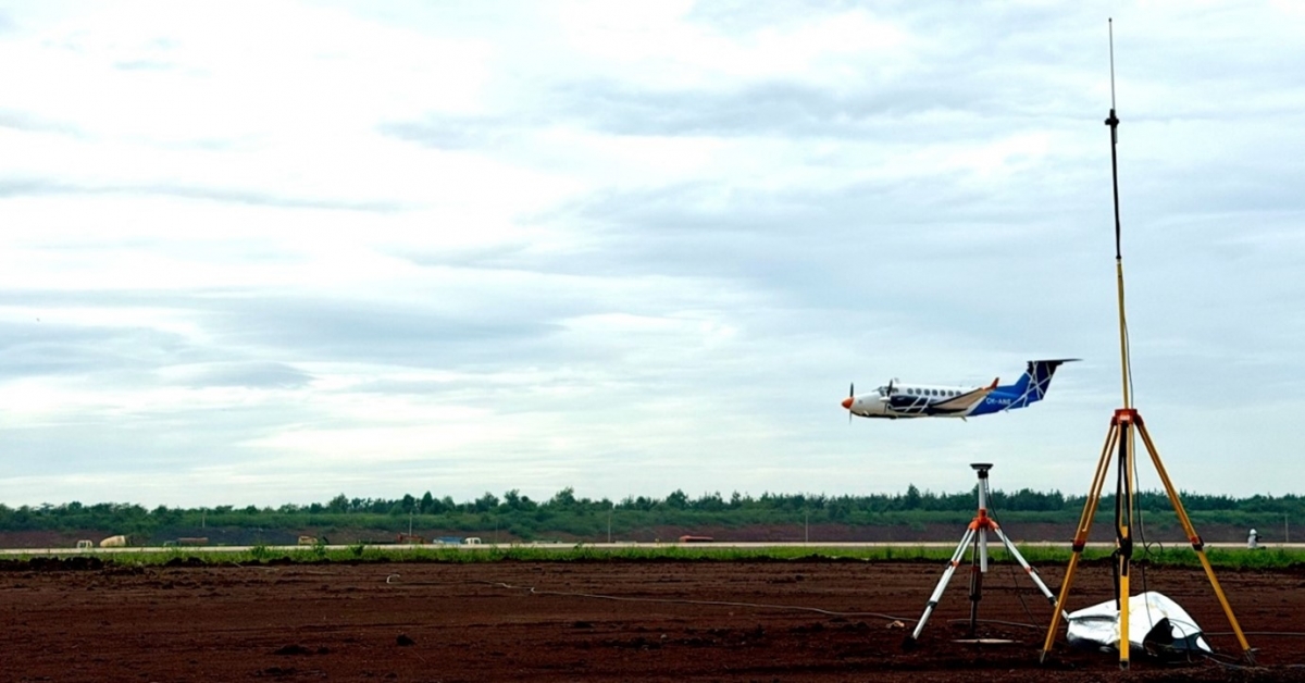 Trung tâm Bay kiểm tra hiệu chuẩn đã triển khai thực hiện xong toàn bộ các nội dung bay kiểm tra hiệu chuẩn và bay đánh giá phương thức bay tại Cảng HKQT Long Thành