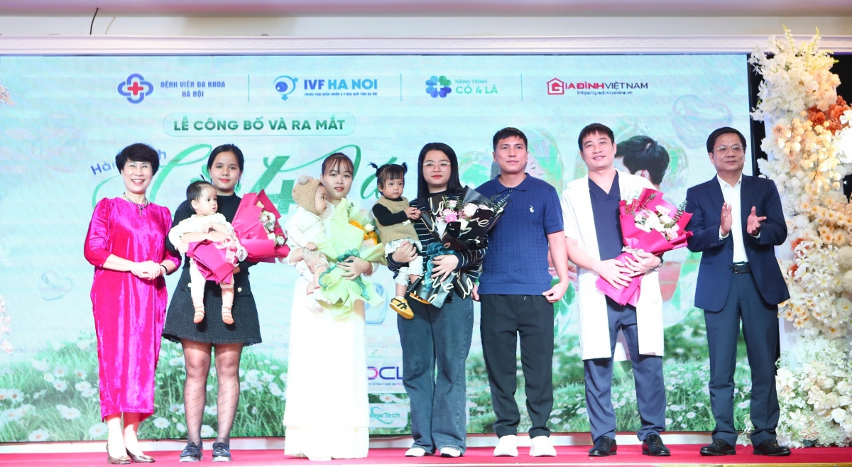 Nhiều cặp vợ chồng vô sinh hiếm muộn đã có được niềm hạnh phúc làm cha mẹ