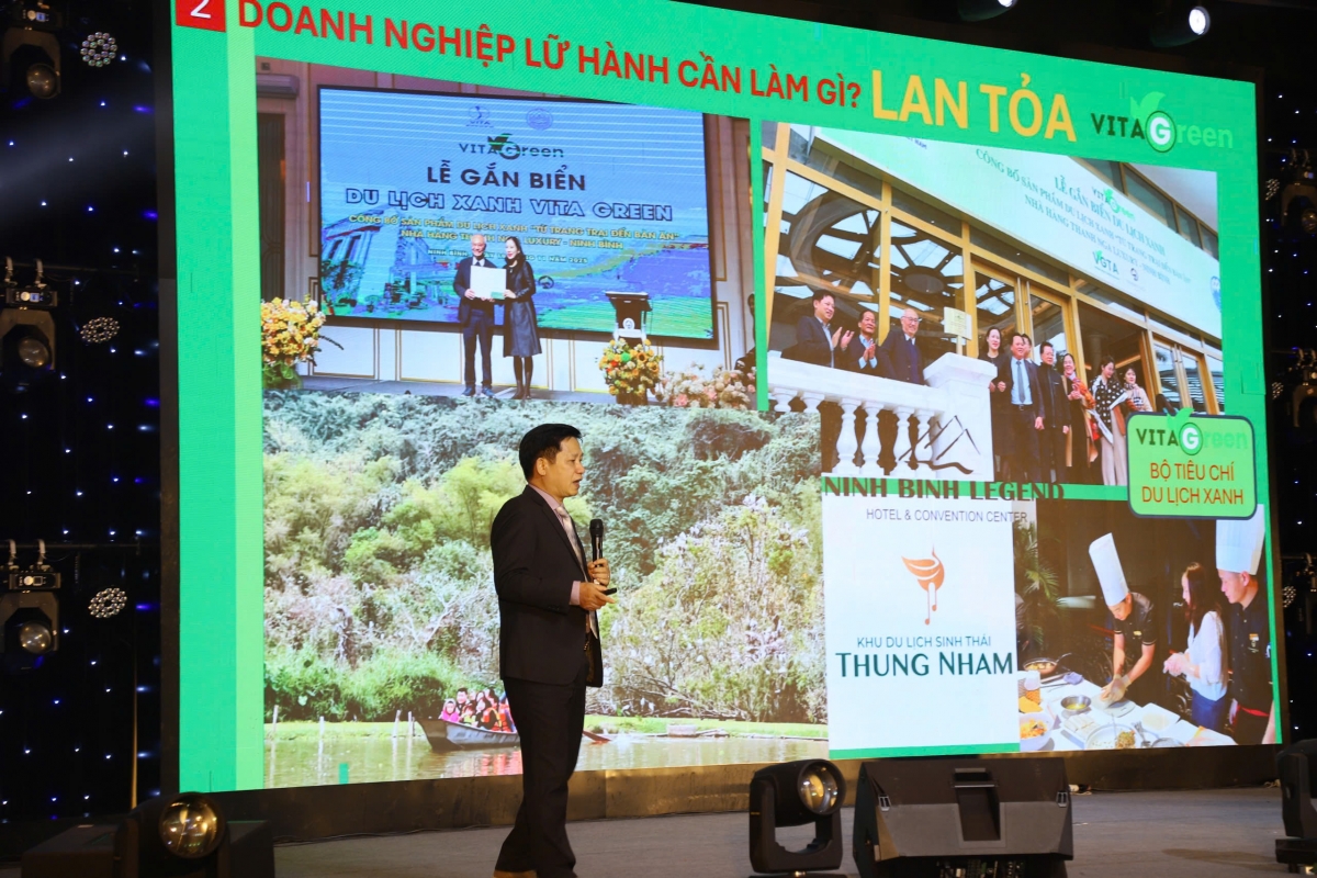 Ông Phùng Quang Thắng nhấn mạnh vai trò của Chuyển đổi xanh và chuyển đổi số trong phát triển du lịch