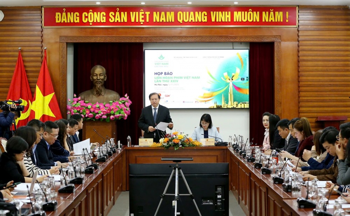 Quang cảnh họp báo (Ảnh: Báo Văn Hoá)