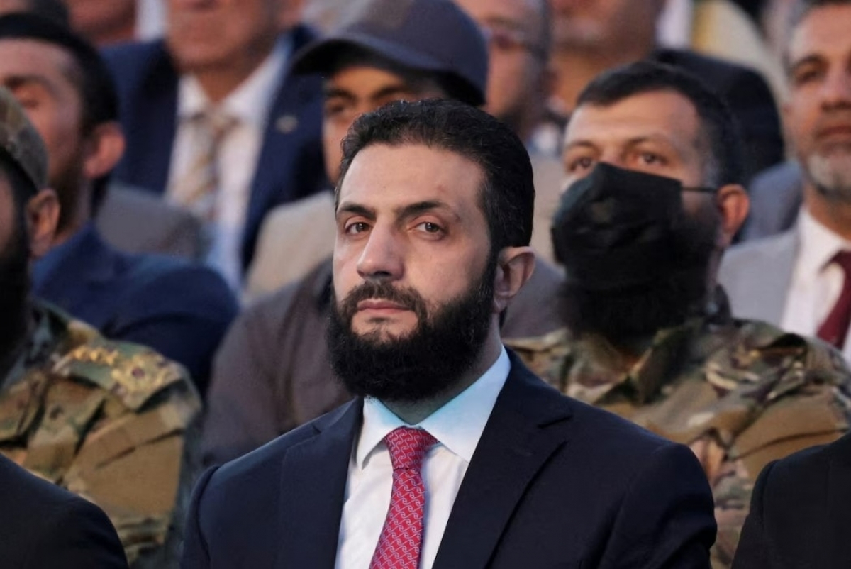 Tổng thống Syria Ahmed al-Sharaa. Ảnh: REUTERS