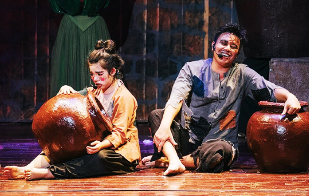 Một cảnh trong vở diễn.