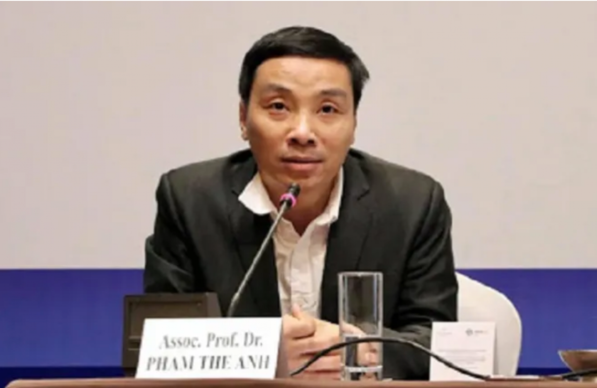 PGS.TS Phạm Thế Anh-Trưởng Khoa Kinh tế học, Đại học Kinh tế quốc dân.